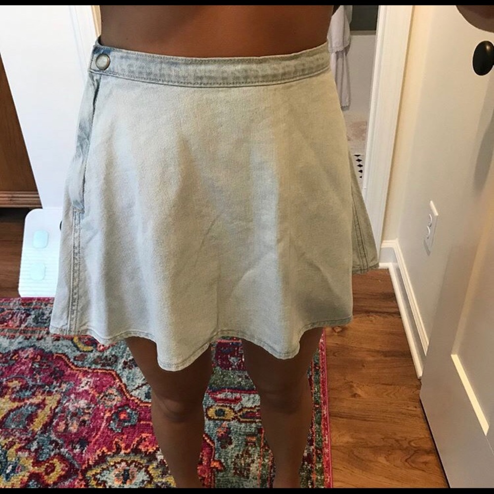 Denim skirt